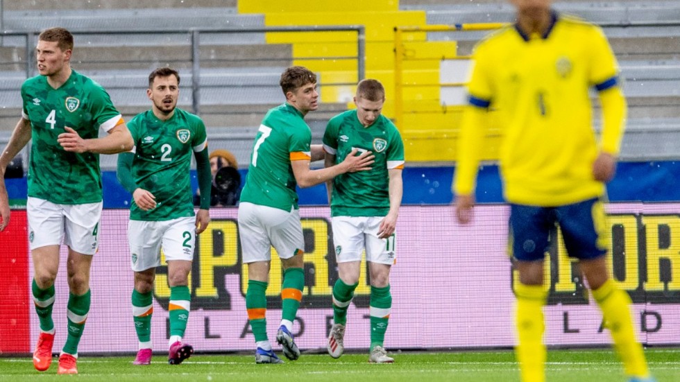 Sverige förlorade hemma mot Irland i kvalet till U21-EM.