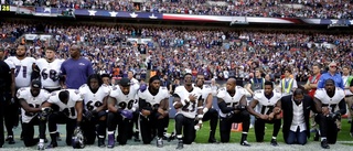 I natt: NFL-stjärnor i protest mot Trump