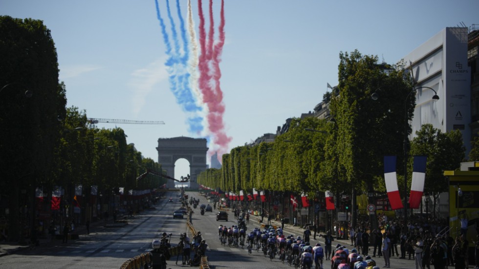 Tour de France går som vanligt i mål i Paris. Arkivbild.