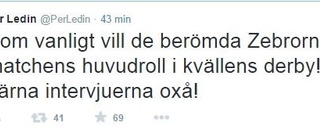 Ledins twitterattack mot domarna