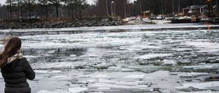 Frostiga reaktioner på Sandön efter bruten isled