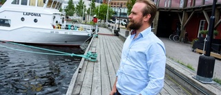 "En våt filt över Norra hamn"