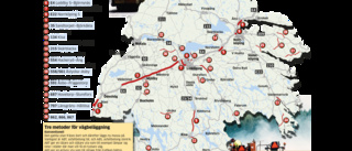 Kriget i Ukraina ger sämre vägar i Östergötland • Här finns det risk för bilköer