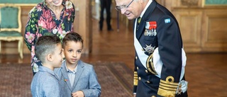 Cancersjuke Akram, 7, fick träffa kungen