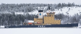 Färre fartyg fick ishjälp – trots tjockare is