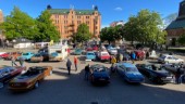 BILDEXTRA: Fullt med veteranbilar på Tyska torget 