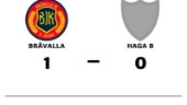 Bråvalla vann hemma mot Haga B