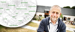 Bygger på landet – om han får bygga i Visby