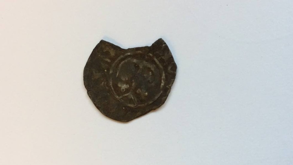 Medeltida mynt som präglats i Visby.