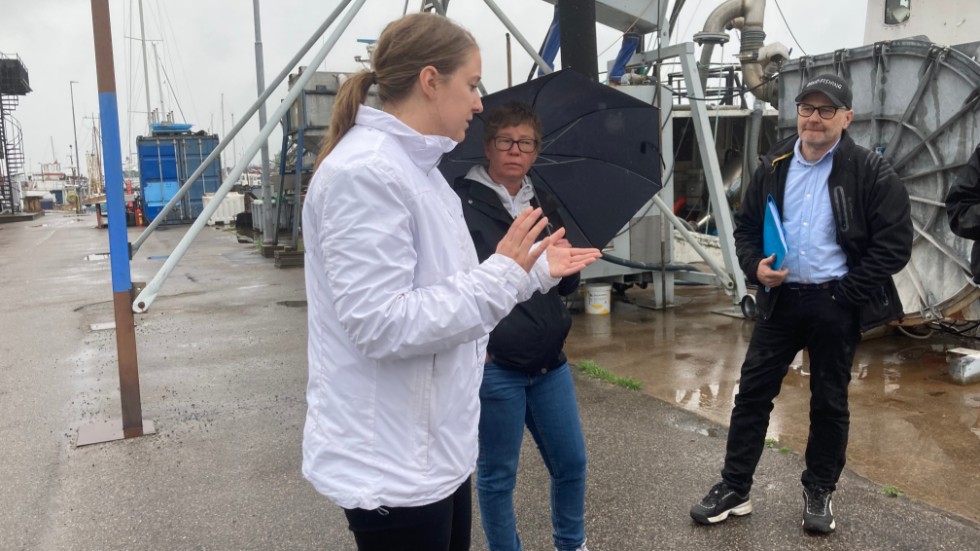 Europaparlamentarikern Emma Wiesner (C) är enda svensk i EU:s fiskeutskott. Hon menar att hennes kollegor behöver se mer av förutsättningarna för Östersjöfisket, för att förstå de specifika behoven.