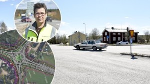 Rondellbygge stoppar trafiken på södra infarten till Luleå • Projektledaren: "Vi stänger av säkerhetsskäl" • Då startar bygget