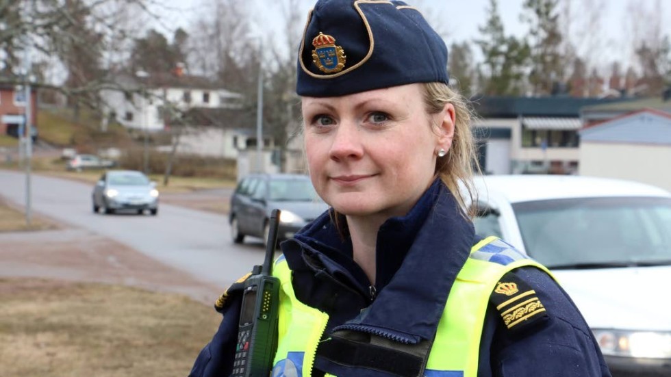Gabriella Bodger är gruppchef vid polisen.