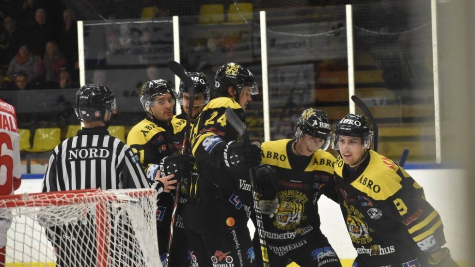 Vimmerby Hockey är redo för spel i playoff 1. Där väntar Enköping.