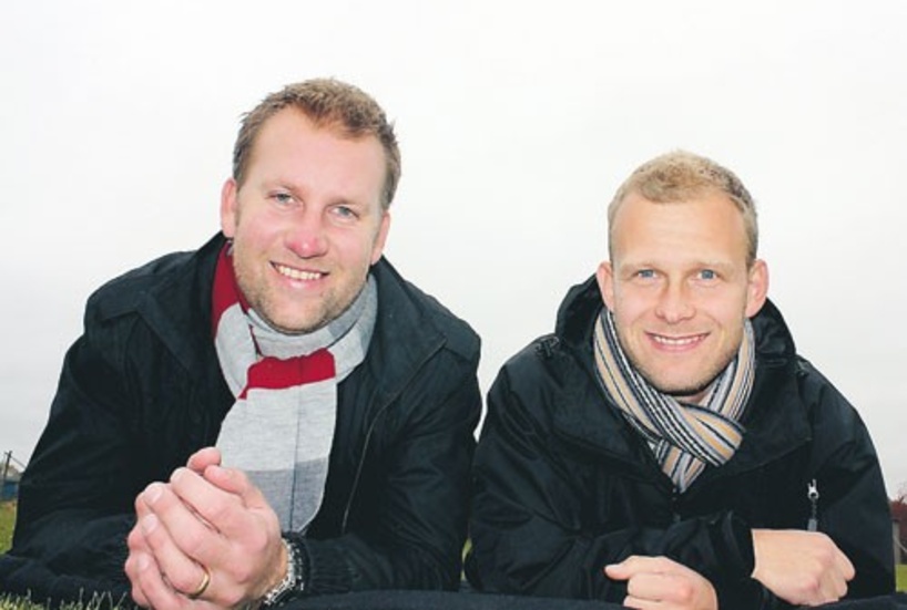 Kisaborna Henrik "Fimpen" Gustavsson och Kristian "Pligg" Bergström kan bli allsvenska spelare på söndag.