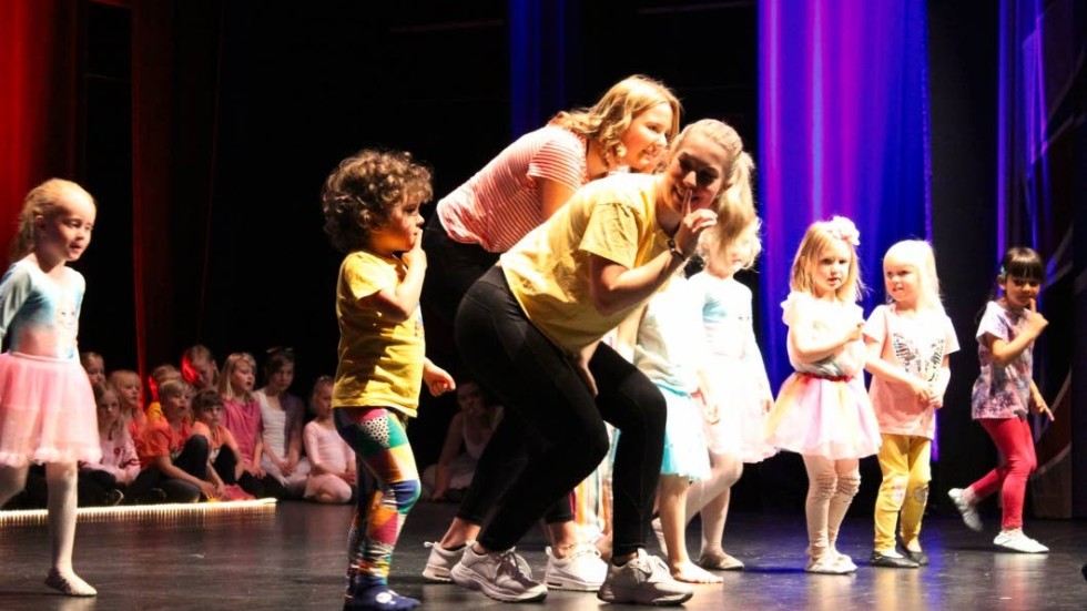 På söndagen hade Medborgarskolan i Västervik terminsavslutning för sina dansgrupper.