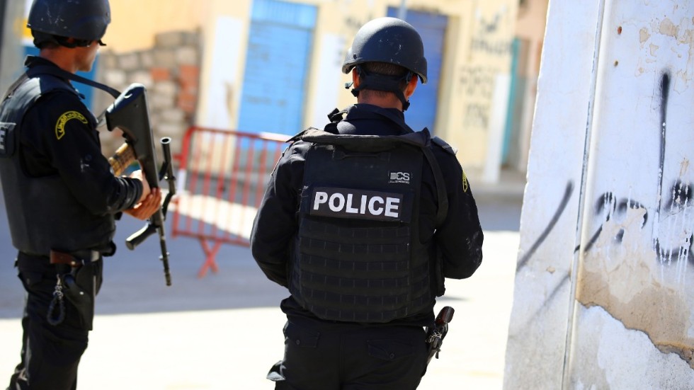 Polis i Tunisien grep svenskarna för mer än två veckor sedan. Arkivbild.