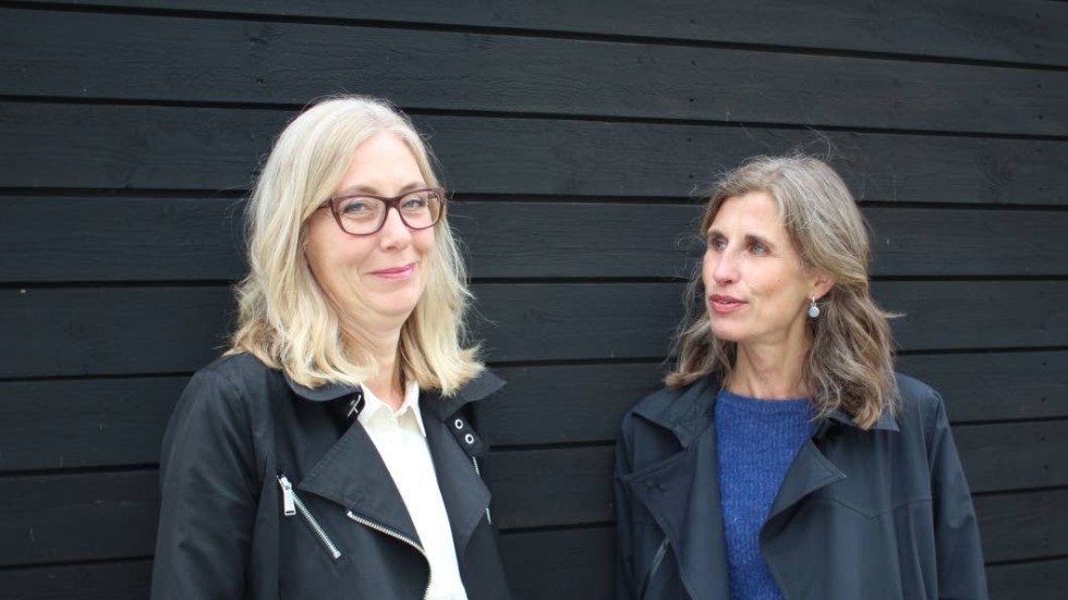 Erica Månsson och Alexandra Nylén är projektledare för Vimmerby berättar.