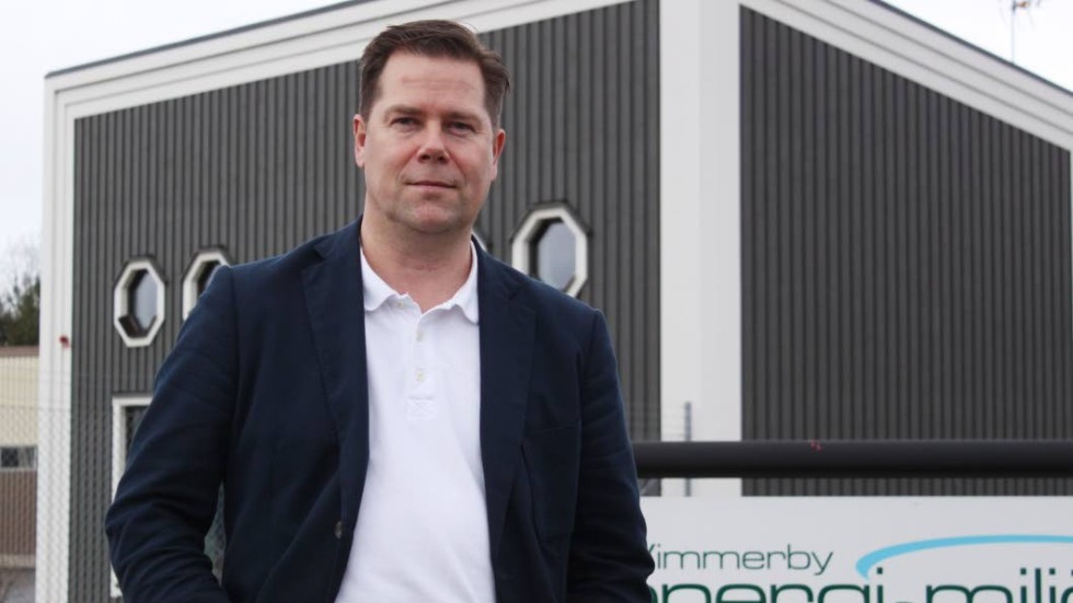 Torbjörn Swahn är vd för Vimmerby Energi- och miljö AB. Han är nöjd med 2018. Särskilt över att kundern ager bolaget mycket väl godkänt i en undersökning.
