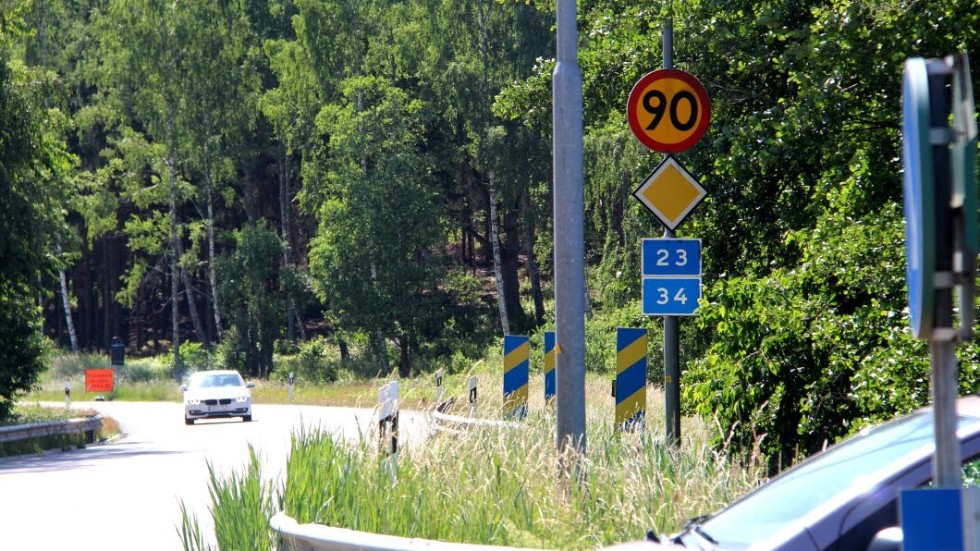 Det är sträckan på riksväg 23/34 mellan Kisa och Kalmar länsgräns som berörs av Trafikverkets förslag.