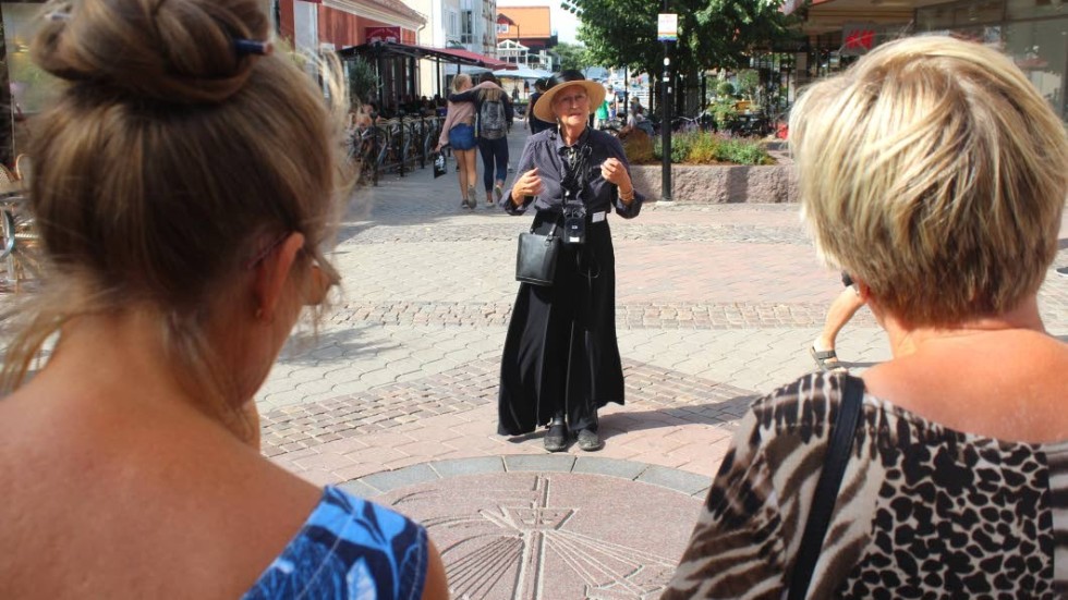 Karin Gunnarsson berättar om Västerviks sigill.