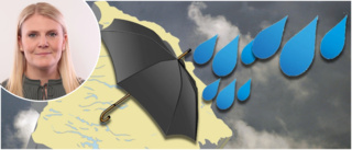 Lågtryck över länet – och i norr väntas det busväder