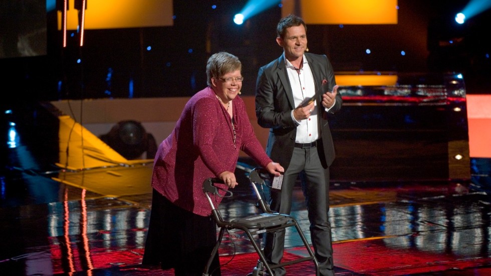 Linda Hammar på tv-galan Kristallen 2009. Arkivbild.