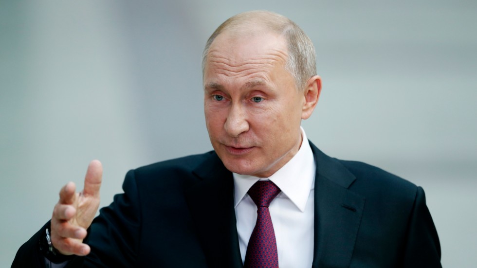 Rysslands president Vladimir Putin är en av dem som styr utvecklingen i samhället just nu, anser insändarskribenten. Arkivfoto