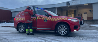 Larm om brand på Kåge Tunnbröd: ”Vit rök i ventilationen”