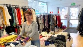 Rivstart när Ingela öppnade sin second handbutik i centrum