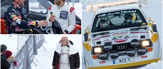 F1-stjärnan hyllade svenska rally-ikonen efter finalen: "Jag bönade och bad om att få åka bilen"