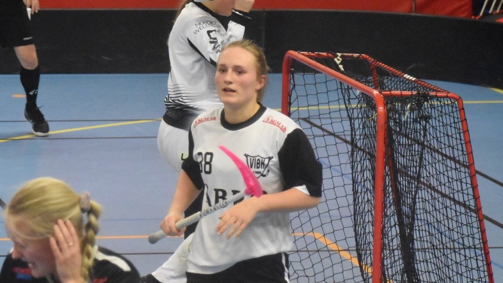 Emma Sjökvist svarade för tre mål när VIBK vann med 4-3 borta mot Ryd.
