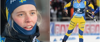 Elvira Öberg förvånas över sin fart i spåret: "Trodde inte att det skulle ske redan nu"