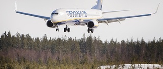 Ryanair slutar flyga från Skellefteå Airport