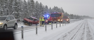 Trafikolycka mellan Bureå och Skellefteå