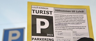 P-kortet som skulle kunna glädja besökare i Skellefteå