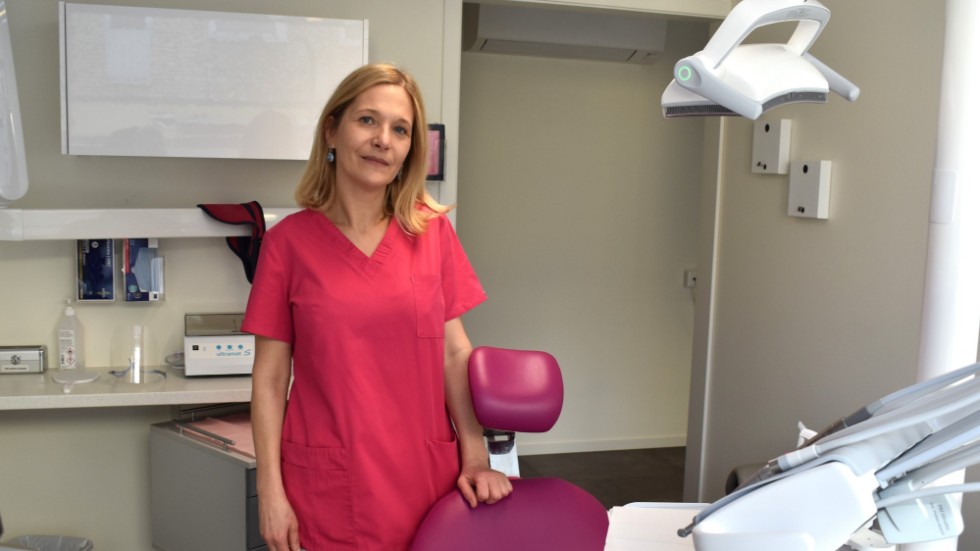 Tandläkaren Agnieszka Zakrzewska utsågs tidigare i veckan till årets kvinnliga företagare i Vimmerby.