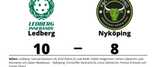 Ledberg vann mot Nyköping - trots underläge