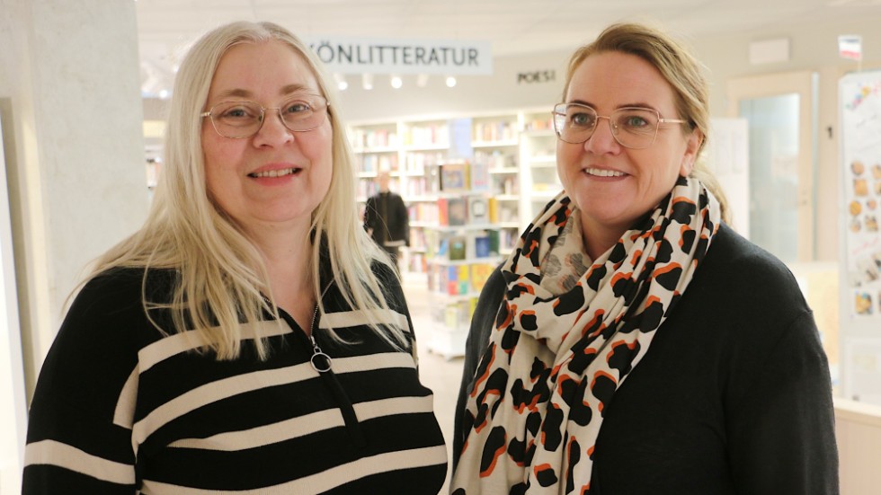 91 nya företag skapades i Hultsfred förra året. Men hittills i år är det bara sju, berättar Katarina Hultgren från Atrinova och Frederika Svensson från utvecklingskontoret.