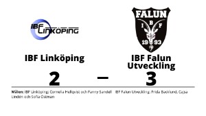 IBF Linköping räckte inte till mot IBF Falun Utveckling