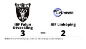 IBF Linköping förlorade första matchen mot IBF Falun Utveckling