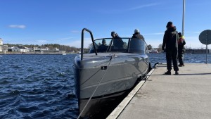 Flygbåt visades upp i Västervik
