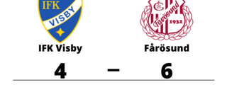 Fårösund slog IFK Visby på bortaplan
