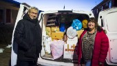 Tv-inslaget fick henne att agera – kör Flensbornas gåvor till Ukraina: ✓"Har gråtit mycket" ✓155 kilo stearin ✓Åker 400 mil  
