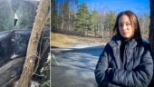 Jonna, 21, kraschade in i ett träd – efter budbilens vansinnesfärd