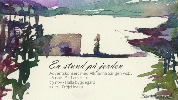 Adventskonsert med Allmänna Sången Visby
