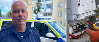 Sabotage mot elskåp och belysning i Katrineholm – polisen varnar: "Det här är förenat med livsfara"