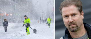 Umeå förbereder sig för snökaos – orange varning utfärdad • Invånare uppmanas stanna inne: ”Kommer helt klart bli besvärligt”
