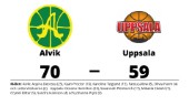 Efterlängtad seger för Alvik - bröt förlustsviten mot Uppsala
