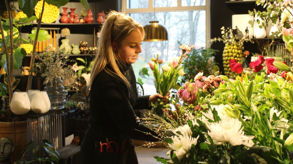 Klara Kågefors öppnar snart igen sin blomsterbutik i Vimmerby