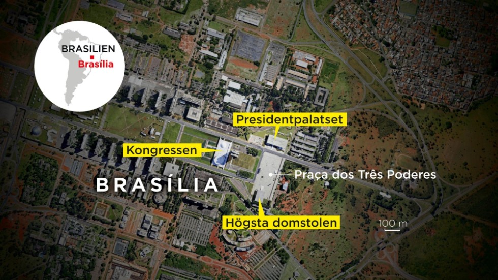 Den 8 januari stormades presidentpalatset, kongressen och Högsta domstolen.